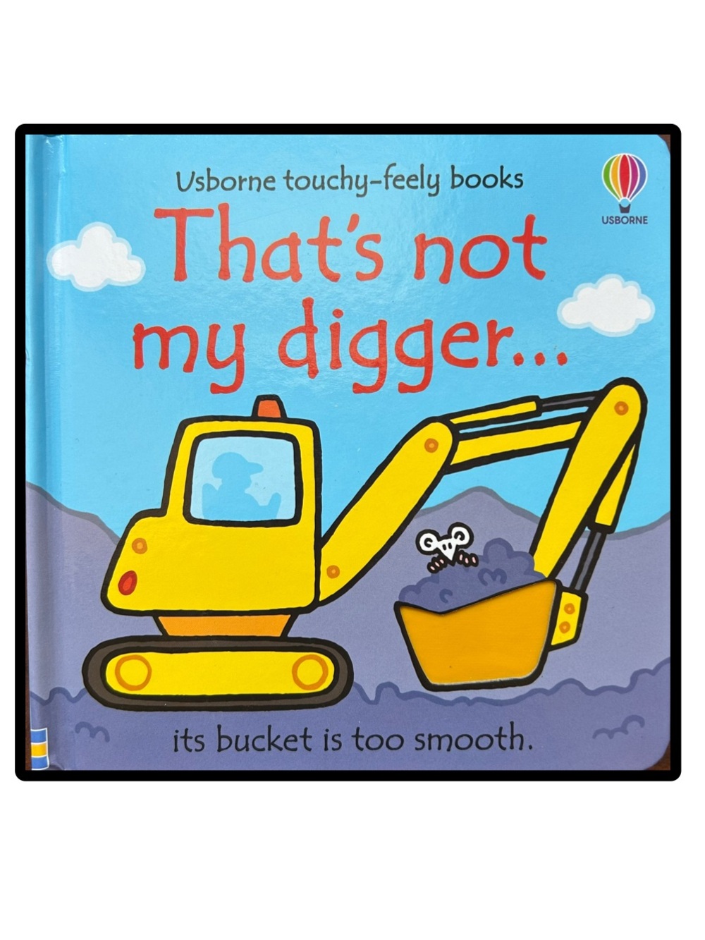 BUNDLE & SAVE 🎉 Usborne Touchy-Feely Board Book - That's Not My Digger